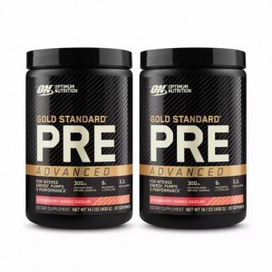 Optimum Nutrition 2x GOLD STANDARD® Pre Advanced (20 serv) South Africa | BHZOAQ-937