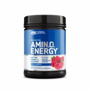 Optimum Nutrition ESSENTIAL AMIN.O. ENERGY® Blue Raspberry 1.29 lb (65 Servings) South Africa | ZSUQOY-501