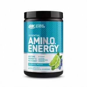 Optimum Nutrition ESSENTIAL AMIN.O. ENERGY® Blueberry Mojito 0.6 lb (30 Servings) South Africa | FABXMI-587