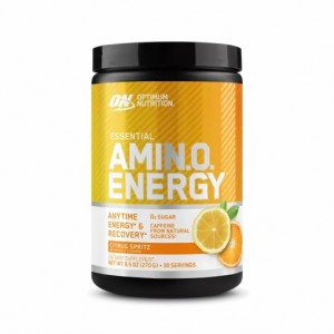Optimum Nutrition ESSENTIAL AMIN.O. ENERGY® Citrus Spritz 0.6 lb (30 Servings) South Africa | IPRKCW-601