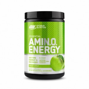 Optimum Nutrition ESSENTIAL AMIN.O. ENERGY® Green Apple 0.6 lb (30 Servings) South Africa | EMUTBH-723