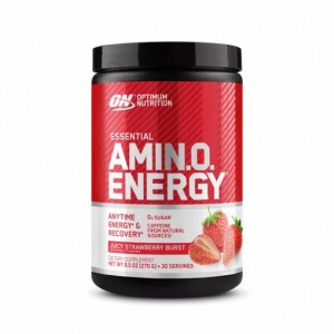 Optimum Nutrition ESSENTIAL AMIN.O. ENERGY® Juicy Strawberry - Notify Me 0.6 lb - Notify me South Africa | AWJCYM-497