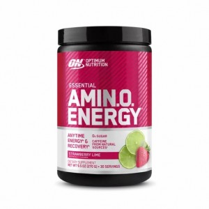 Optimum Nutrition ESSENTIAL AMIN.O. ENERGY® Strawberry Lime 0.6 lb (30 Servings) South Africa | PUSHVL-012