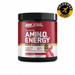 Optimum Nutrition Essential AMIN.O. Energy Elite Series 270 grams (20 Servings) South Africa | AQPRLW-692