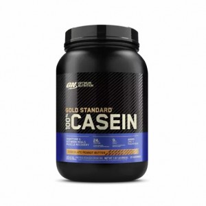 Optimum Nutrition GOLD STANDARD® 100% Casein Chocolate Peanut Butter 2 lb (25 Servings) South Africa | KZXELV-320