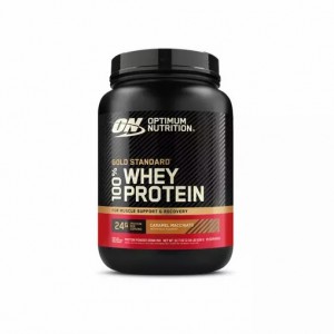 Optimum Nutrition GOLD STANDARD 100% WHEY™ *new* Caramel Macchiato 2 lb (28 Servings) South Africa | OVYCAR-683