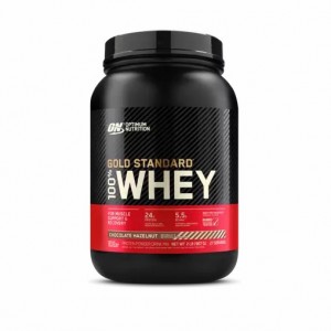 Optimum Nutrition GOLD STANDARD 100% WHEY™ Chocolate Hazelnut 2 lb (27 Servings) South Africa | NRABUE-819