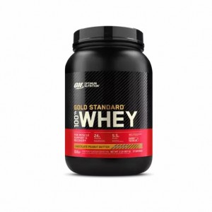 Optimum Nutrition GOLD STANDARD 100% WHEY™ Chocolate Peanut Butter 2 lb (27 Servings) South Africa | LESJGK-072