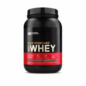 Optimum Nutrition GOLD STANDARD 100% WHEY™ Double Rich Chocolate 2 lb (29 Servings) South Africa | ZXVKAD-197