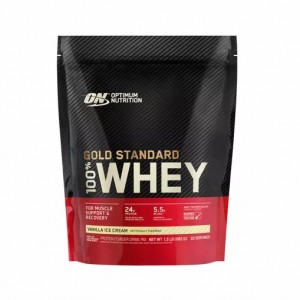 Optimum Nutrition GOLD STANDARD 100% WHEY™ Vanilla Ice Cream 1.5 lb (22 Servings) South Africa | KCXNEB-706