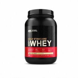 Optimum Nutrition GOLD STANDARD 100% WHEY™ Vanilla Ice Cream 2 lb (29 Servings) South Africa | GVNCIA-190