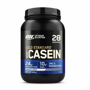 Optimum Nutrition Gold Standard 100% Casein Cookies & Cream 924 grams (28 Servings) South Africa | RCFVOK-045
