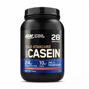 Optimum Nutrition Gold Standard 100% Casein Strawberry Delight 924 grams (28 Servings) South Africa | BCVMDU-409