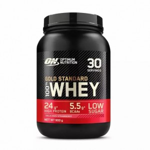 Optimum Nutrition Gold Standard 100% Whey Protein Powder Delicious Strawberry 900 grams (30 Servings) South Africa | ZHBUID-372