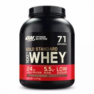 Optimum Nutrition Gold Standard 100% Whey Protein Powder Extreme Milk Chocolate 2.27 kg (71 Servings) South Africa | PCHVJN-691