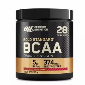 Optimum Nutrition Gold Standard BCAA Train + Sustain Raspberry & Pomegranate 266 grams (28 Servings) South Africa | JROLDB-543