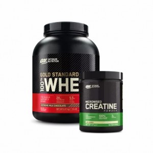 Optimum Nutrition Gold Standard Whey & Creatine Stack South Africa | EXGDWK-420