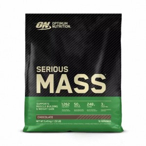 Optimum Nutrition Serious Mass Chocolate 5.45 kg (16 Servings) South Africa | EJNQDM-984