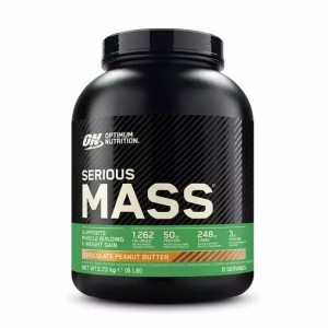 Optimum Nutrition Serious Mass Gainer Chocolate Peanut Butter 2.73 kg (8 Servings) South Africa | HOPIMU-852