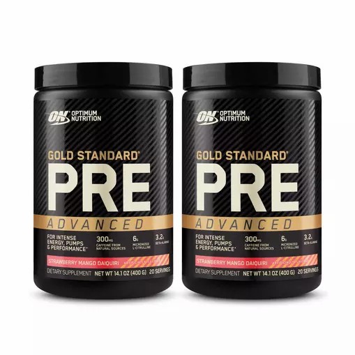 Optimum Nutrition 2x GOLD STANDARD® Pre Advanced (20 serv) South Africa | BHZOAQ-937