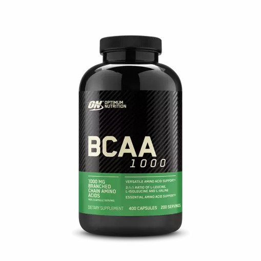 Optimum Nutrition BCAA 1000 400 Capsules (200 Servings) South Africa | OUEBFY-157