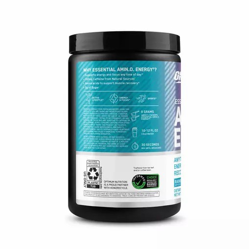 Optimum Nutrition ESSENTIAL AMIN.O. ENERGY® *new* Rainbow Sherbet - Notify Me 0.6 lb - Notify me South Africa | NALCJV-268