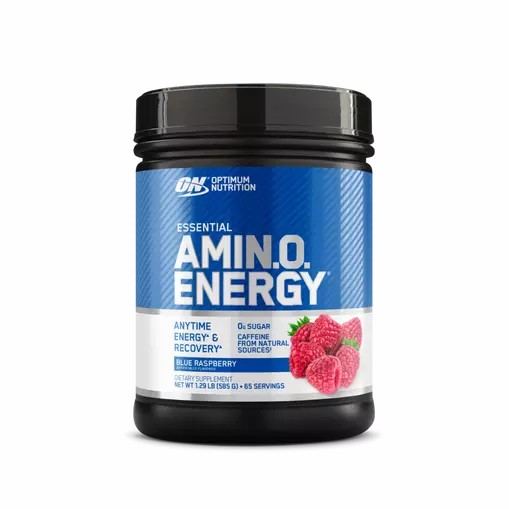 Optimum Nutrition ESSENTIAL AMIN.O. ENERGY® Blue Raspberry 1.29 lb (65 Servings) South Africa | ZSUQOY-501