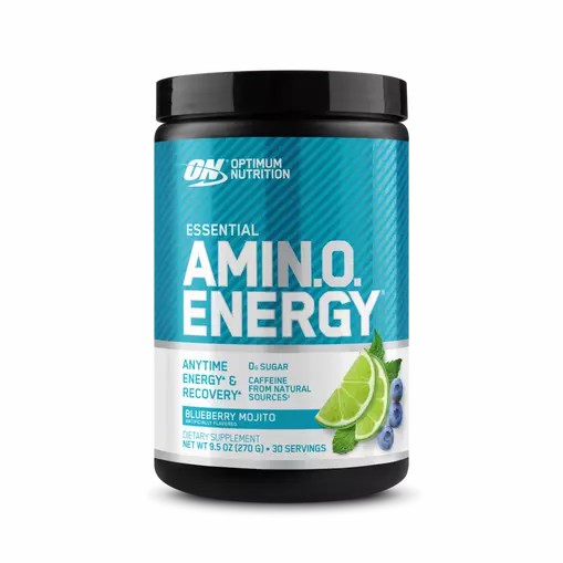 Optimum Nutrition ESSENTIAL AMIN.O. ENERGY® Blueberry Mojito 0.6 lb (30 Servings) South Africa | FABXMI-587