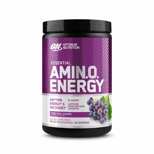 Optimum Nutrition ESSENTIAL AMIN.O. ENERGY® Concord Grape 0.6 lb (30 Servings) South Africa | UQEMXG-491