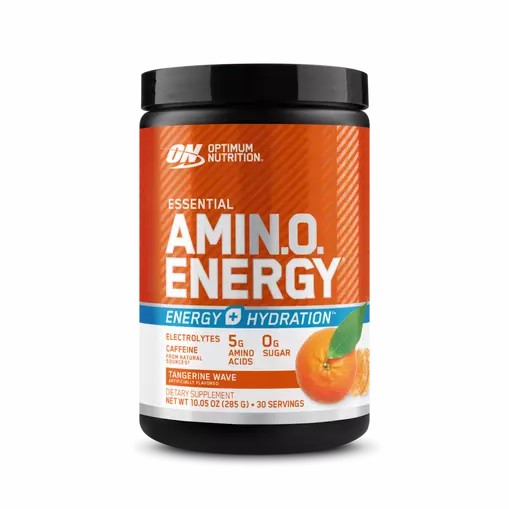 Optimum Nutrition Essential AMIN.O. ENERGY + Electrolytes Tangerine Wave 0.63 lb (30 Servings) South Africa | WRUTLJ-568
