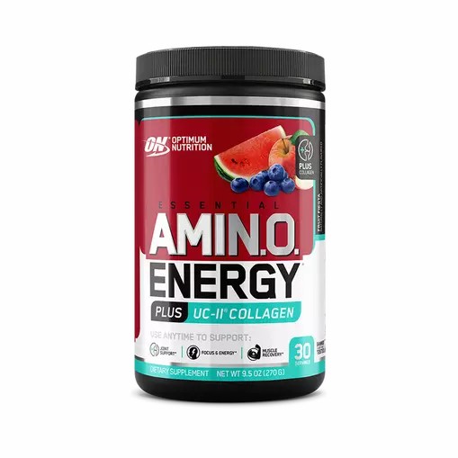 Optimum Nutrition Essential AMIN.O. ENERGY + UC-II Collagen 0.6 lb (30 Servings) South Africa | JDIMNB-086