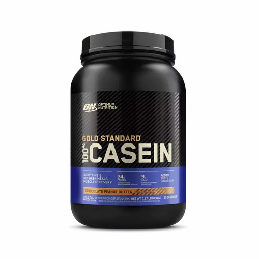 Optimum Nutrition GOLD STANDARD® 100% Casein Chocolate Peanut Butter 2 lb (25 Servings) South Africa | KZXELV-320