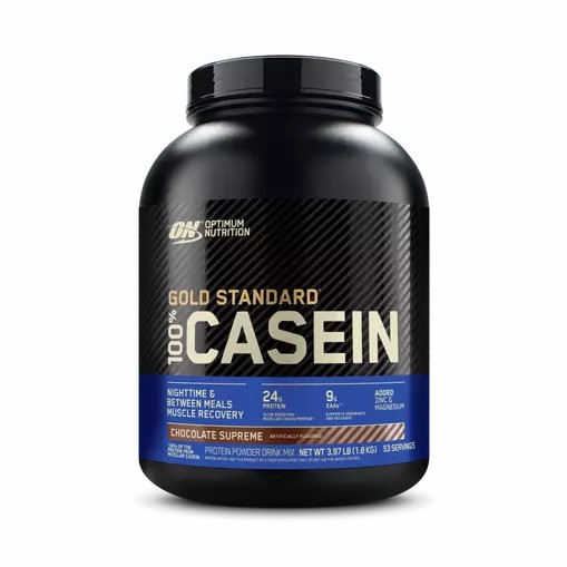 Optimum Nutrition GOLD STANDARD® 100% Casein Chocolate Supreme 4 lb (53 Servings) South Africa | KNCMDQ-254