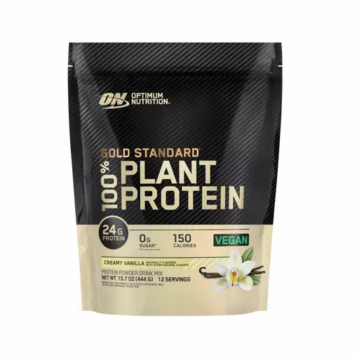 Optimum Nutrition GOLD STANDARD® 100% Plant Creamy Vanilla 0.98 lb (12 Servings) South Africa | SAKBIT-625