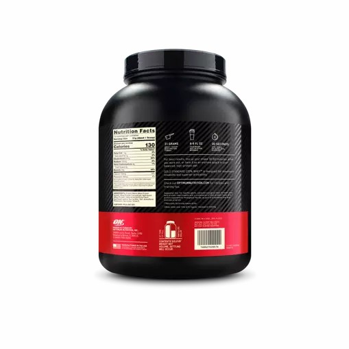 Optimum Nutrition GOLD STANDARD 100% WHEY™ Banana Cream 5 lb (73 Servings) South Africa | NYIPMX-170