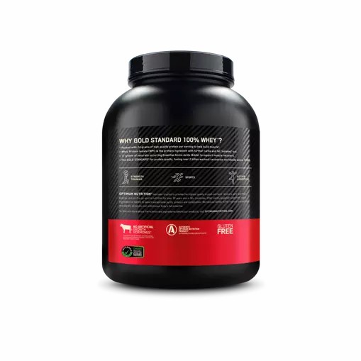 Optimum Nutrition GOLD STANDARD 100% WHEY™ Banana Cream 5 lb (73 Servings) South Africa | NYIPMX-170