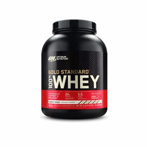 Optimum Nutrition GOLD STANDARD 100% WHEY™ Rocky Road 5 lb (72 Servings) South Africa | SVUPTQ-548