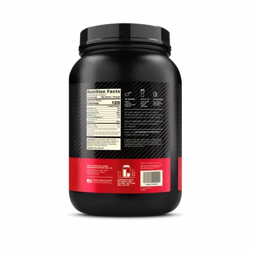 Optimum Nutrition GOLD STANDARD 100% WHEY™ Strawberry Banana 2 lb (30 Servings) South Africa | HQJGWI-130