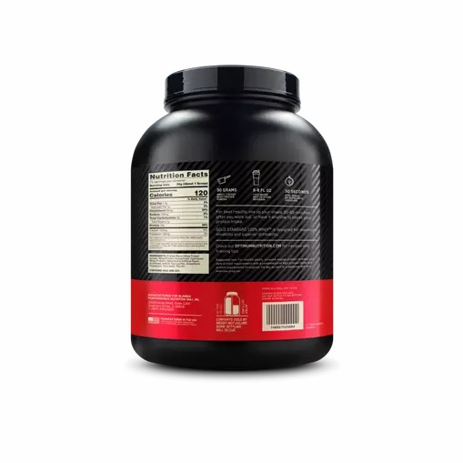 Optimum Nutrition GOLD STANDARD 100% WHEY™ Strawberry Banana 5 lb (75 Servings) South Africa | CLIXUV-701