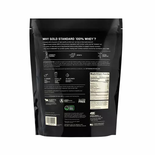 Optimum Nutrition GOLD STANDARD 100% WHEY™ Vanilla Ice Cream 1.5 lb (22 Servings) South Africa | KCXNEB-706