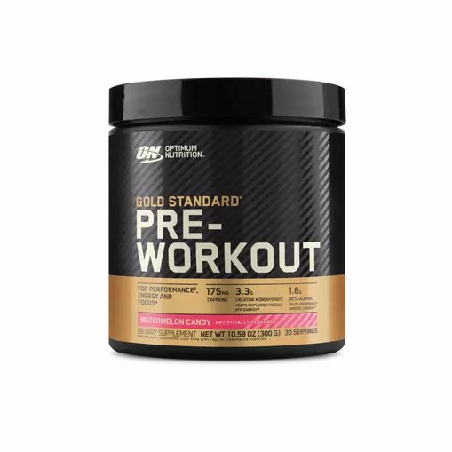 Optimum Nutrition GOLD STANDARD® Pre-Workout Watermelon 0.66 lb (30 Servings) South Africa | RUEDIB-140