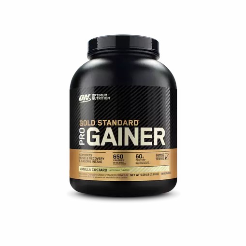 Optimum Nutrition GOLD STANDARD® Pro Gainer Vanilla Custard 5.09 lb (14 Servings) South Africa | ZREHCL-729