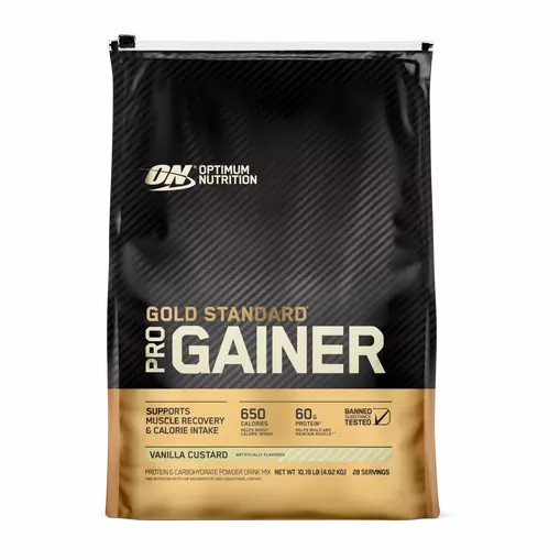 Optimum Nutrition GOLD STANDARD® Pro Gainer Vanilla Custard 10.19 lb (28 Servings) South Africa | RNWLCF-127