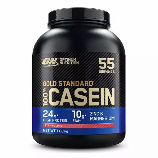 Optimum Nutrition Gold Standard 100% Casein Strawberry Delight 1.82 kg (55 Servings) South Africa | HIUCOQ-069