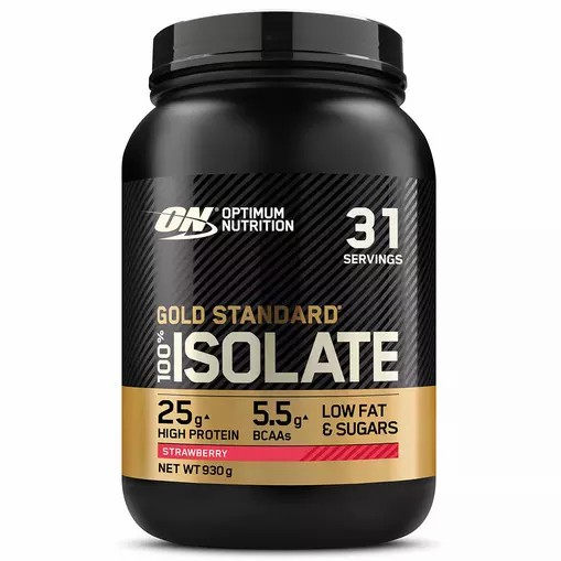 Optimum Nutrition Gold Standard 100% Isolate Strawberry 930 grams (31 Servings) South Africa | NUMPAH-015