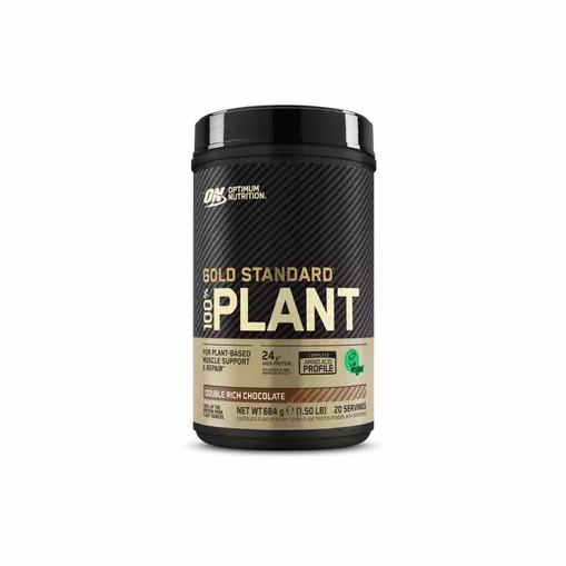 Optimum Nutrition Gold Standard 100% Plant Based Protein Double Rich Chocolate 684 grams (20 Servings) South Africa | KNGDYU-738
