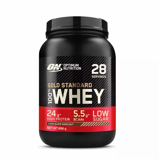 Optimum Nutrition Gold Standard 100% Whey Protein Powder Chocolate Hazelnut 896 grams (28 Servings) South Africa | YSRQTU-102