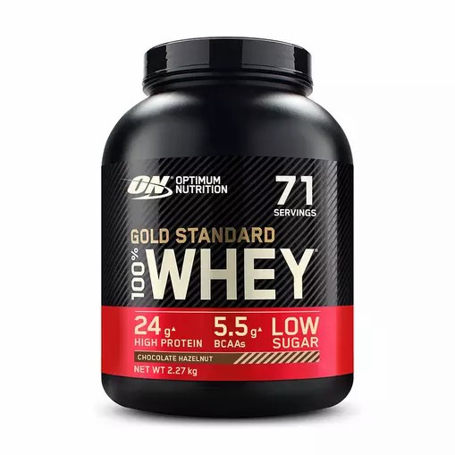 Optimum Nutrition Gold Standard 100% Whey Protein Powder Chocolate Hazelnut 2.27 kg (71 Servings) South Africa | KNIPTG-032
