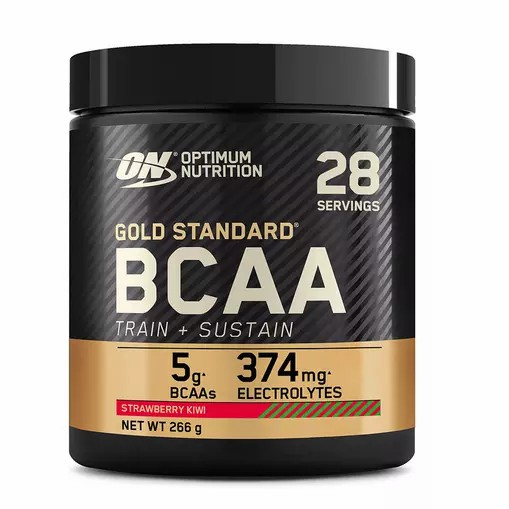 Optimum Nutrition Gold Standard BCAA Train + Sustain Strawberry Kiwi 266 grams (28 Servings) South Africa | ZPSMQL-082