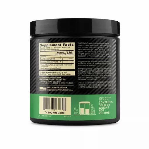 Optimum Nutrition Micronized Creatine Powder Blueberry Lemonade 0.79 lb (60 Servings) South Africa | BKMJTE-741